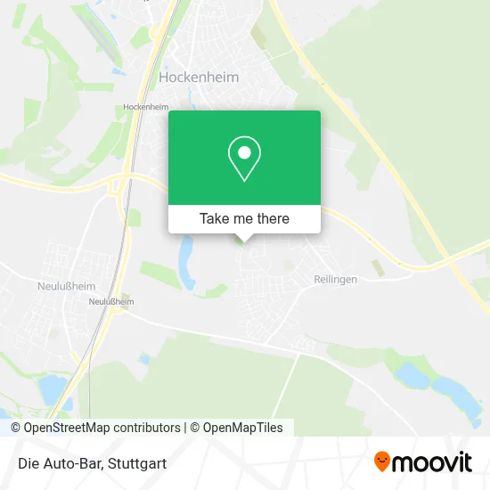 Die Auto-Bar map