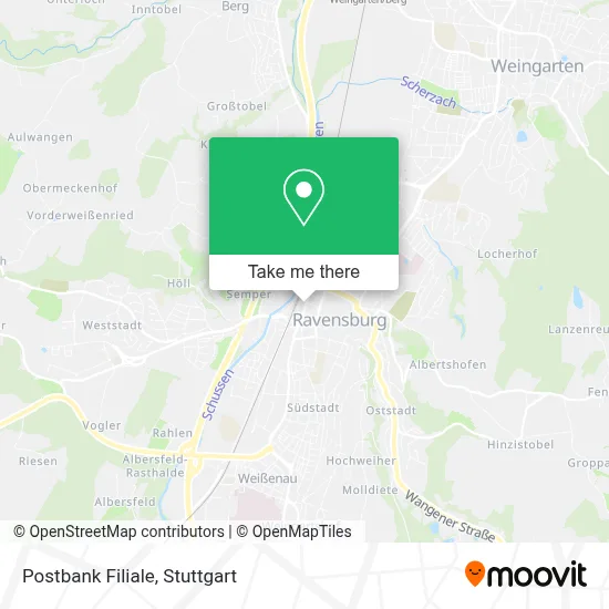 Postbank Filiale map