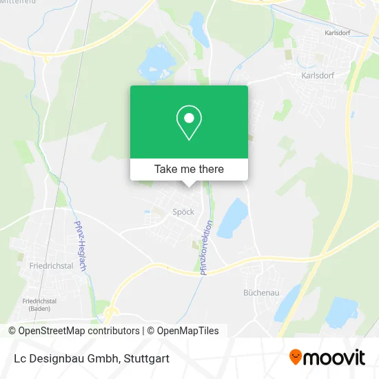 Lc Designbau Gmbh map