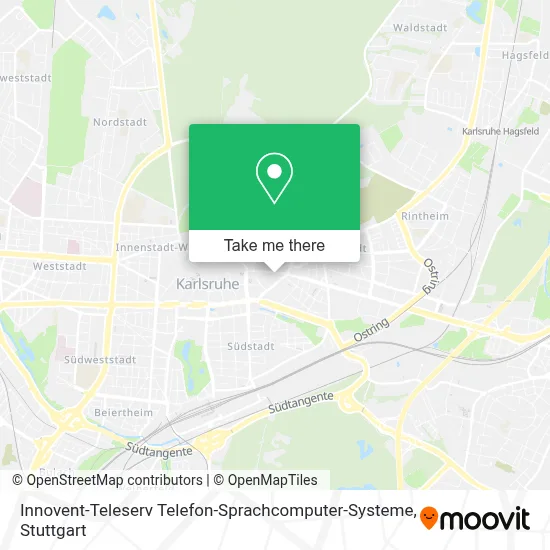 Innovent-Teleserv Telefon-Sprachcomputer-Systeme map