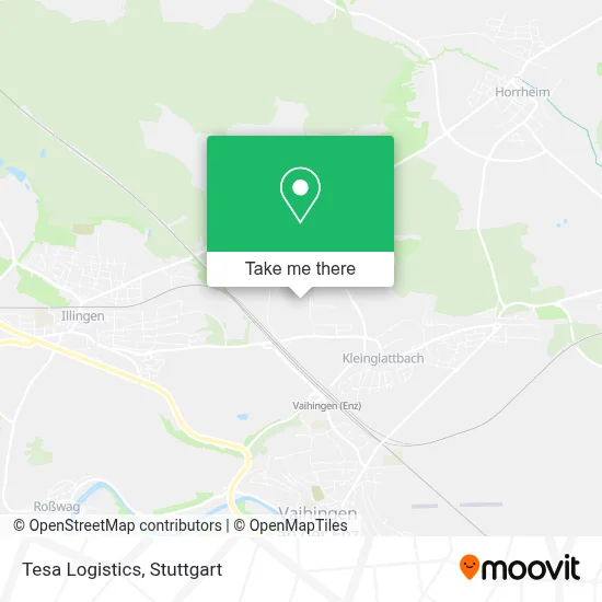 Tesa Logistics map