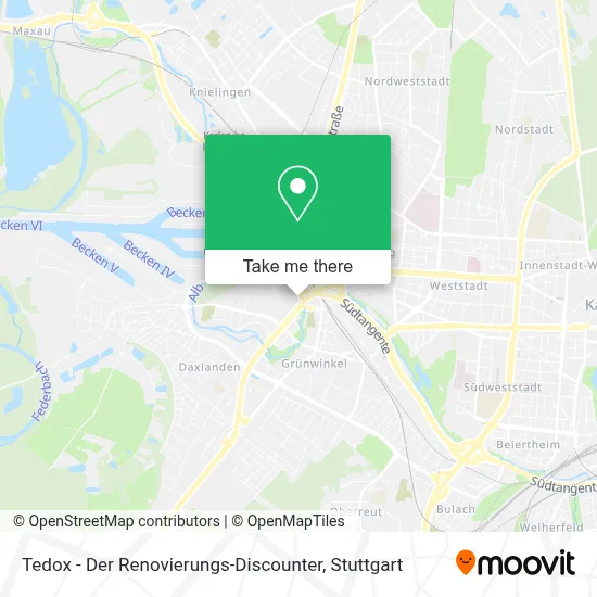 Tedox - Der Renovierungs-Discounter map