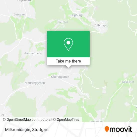 Milkmaidsgin map