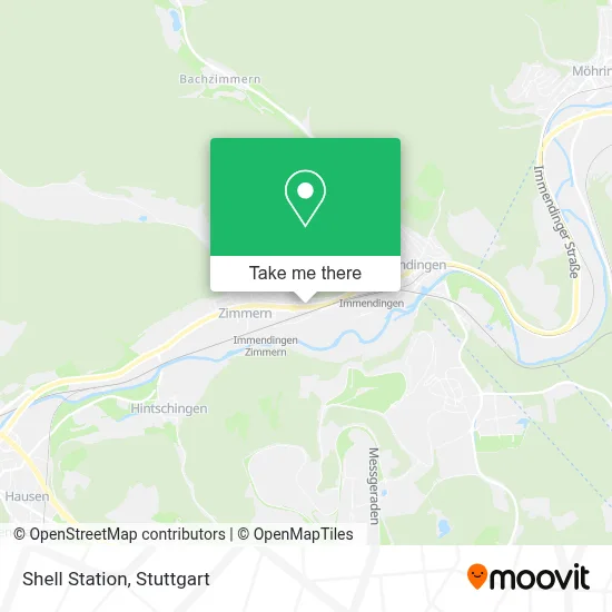 Shell Station map
