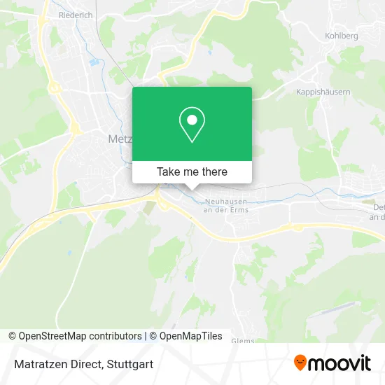 Matratzen Direct map