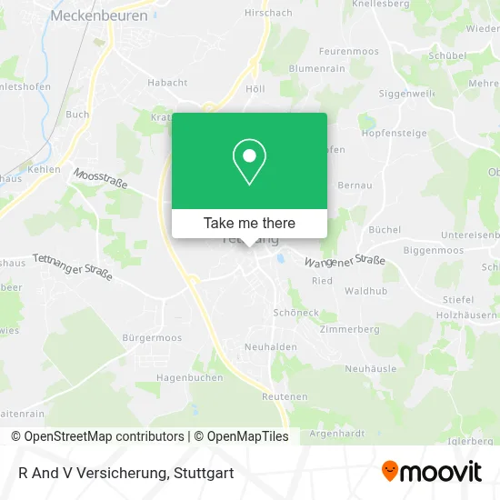 R And V Versicherung map