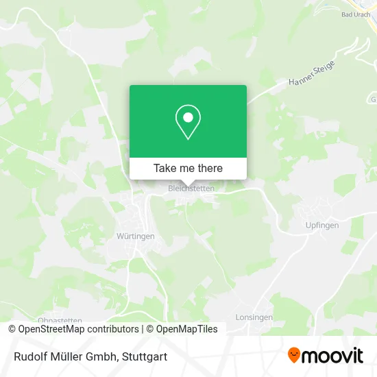 Rudolf Müller Gmbh map