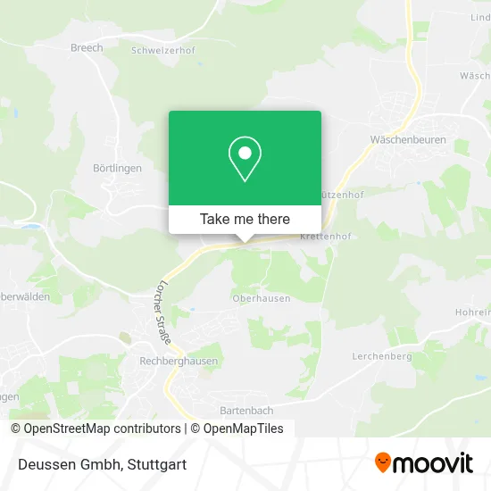 Deussen Gmbh map