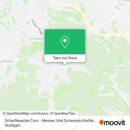Scharfesache.Com - Messer Und Scherenschleifer map