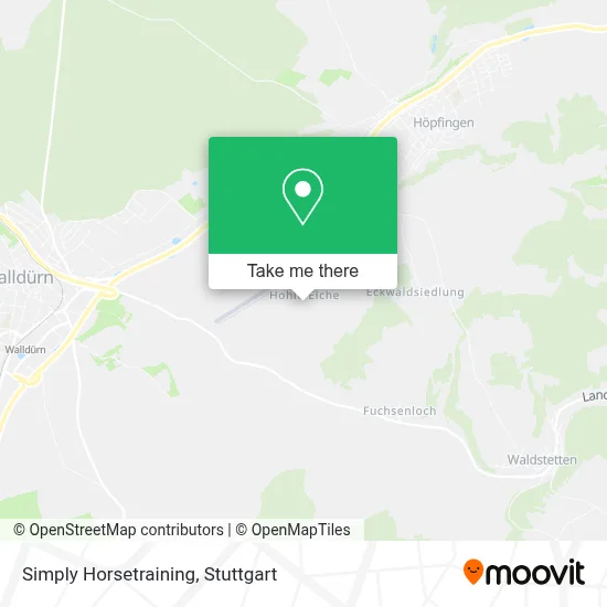 Simply Horsetraining map