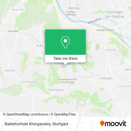 Ballettschule Khinganskiy map