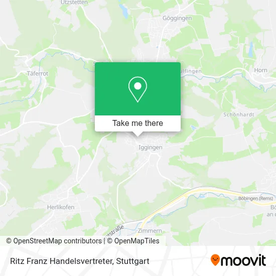 Ritz Franz Handelsvertreter map