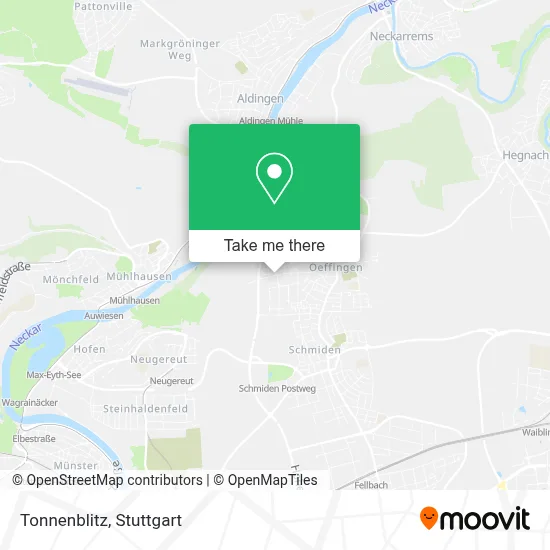 Tonnenblitz map