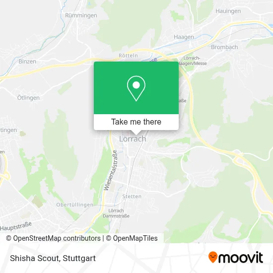 Shisha Scout map