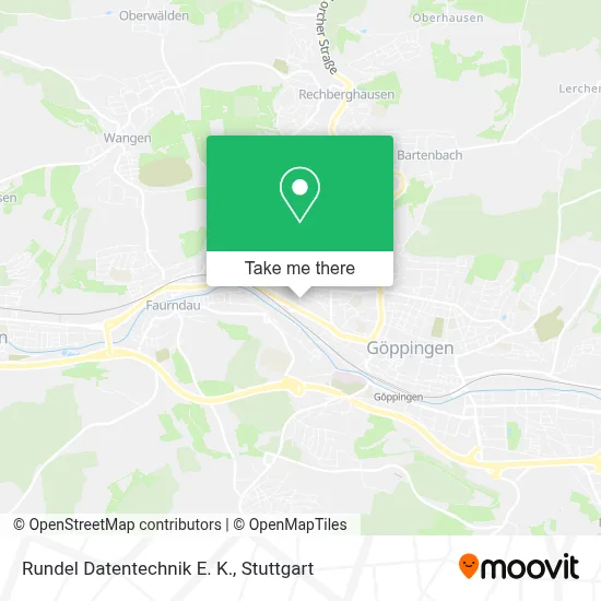 Rundel Datentechnik E. K. map