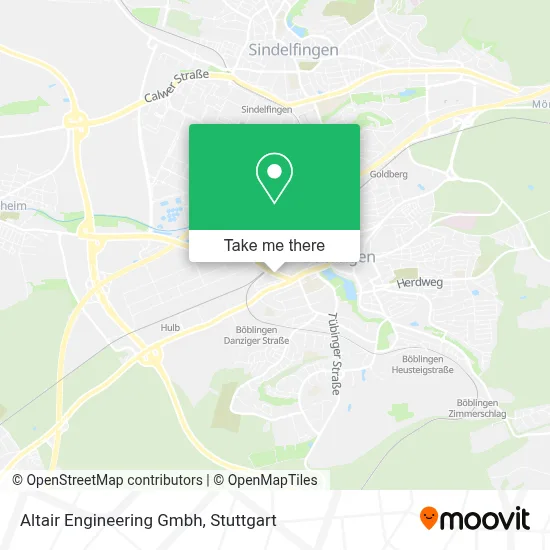 Altair Engineering Gmbh map