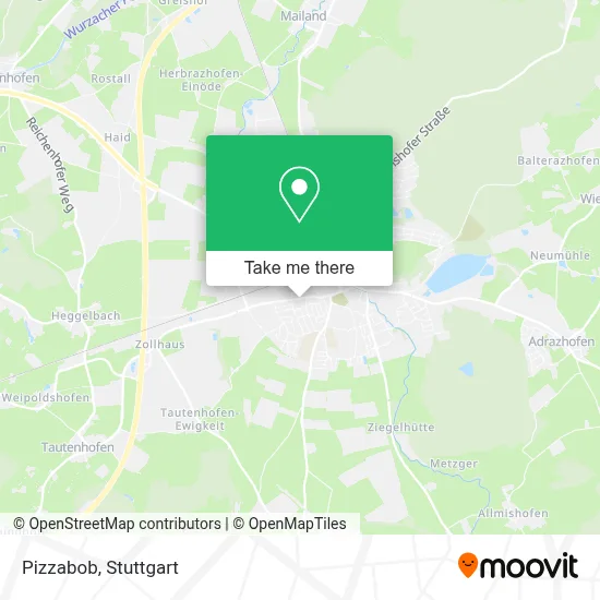 Pizzabob map