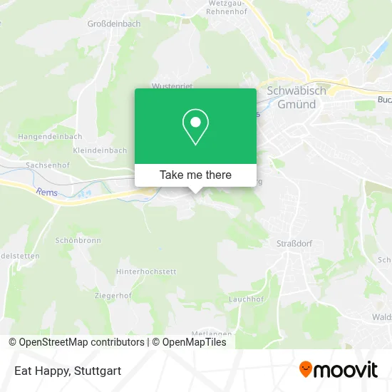 Eat Happy map