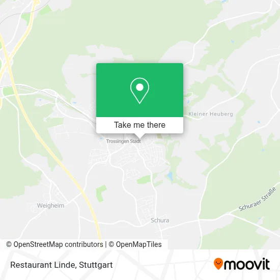 Restaurant Linde map