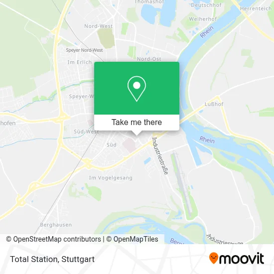Total Station map