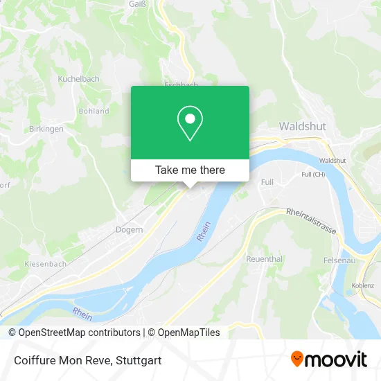 Coiffure Mon Reve map