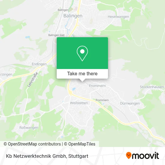 Kb Netzwerktechnik Gmbh map