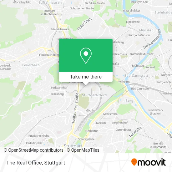 The Real Office map