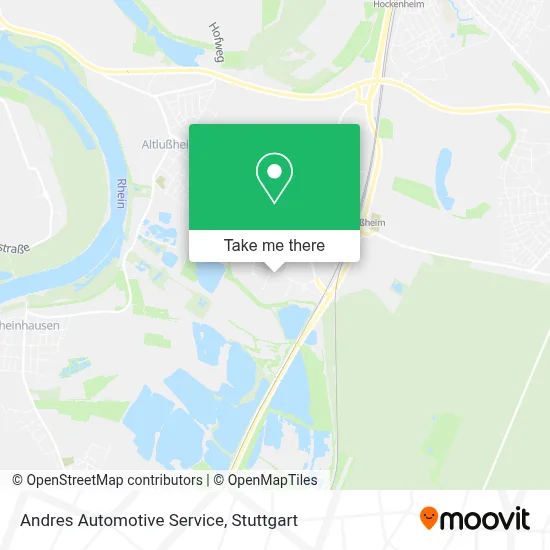 Andres Automotive Service map