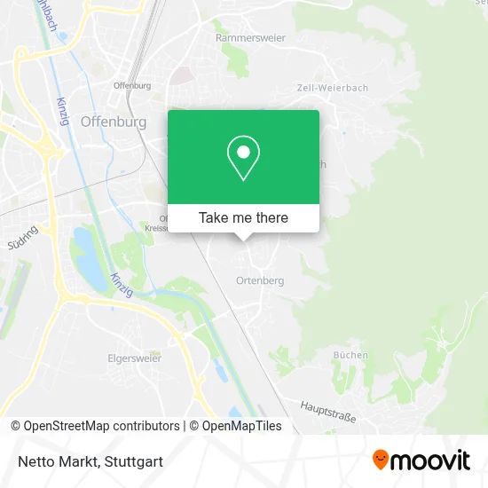 Netto Markt map