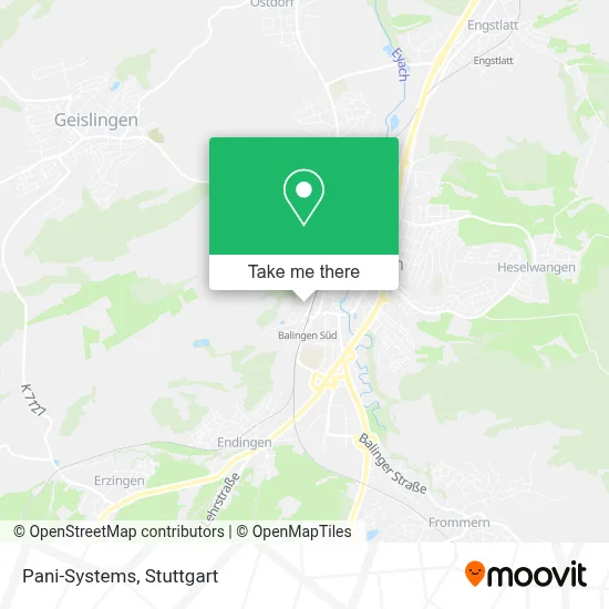 Pani-Systems map