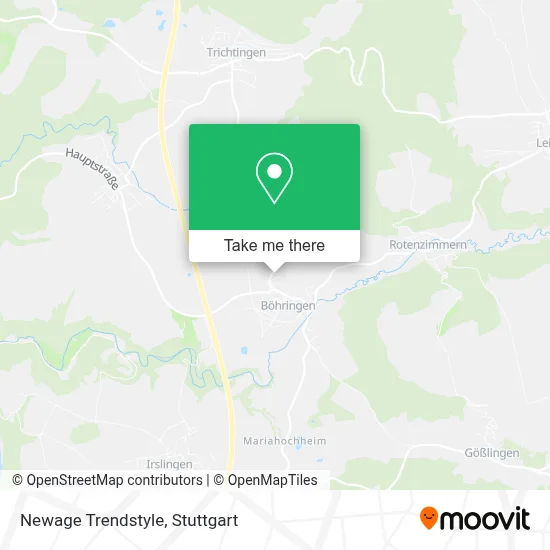 Newage Trendstyle map