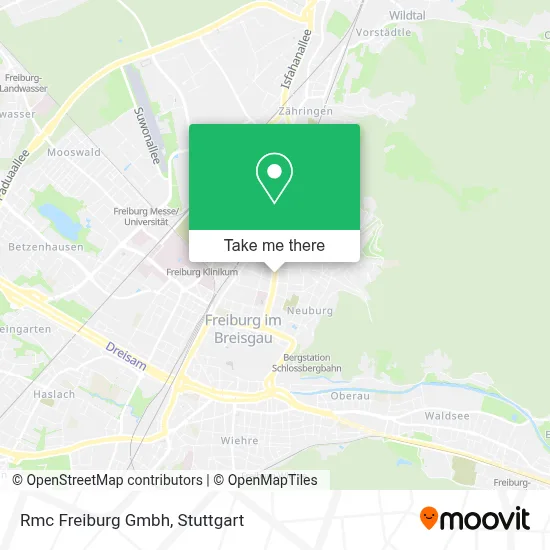Rmc Freiburg Gmbh map