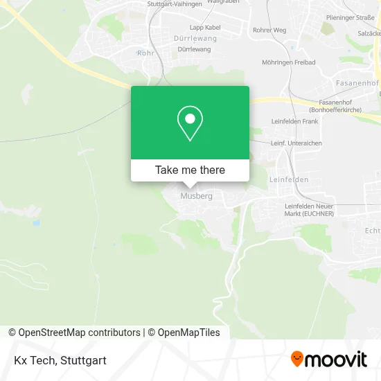 Kx Tech map