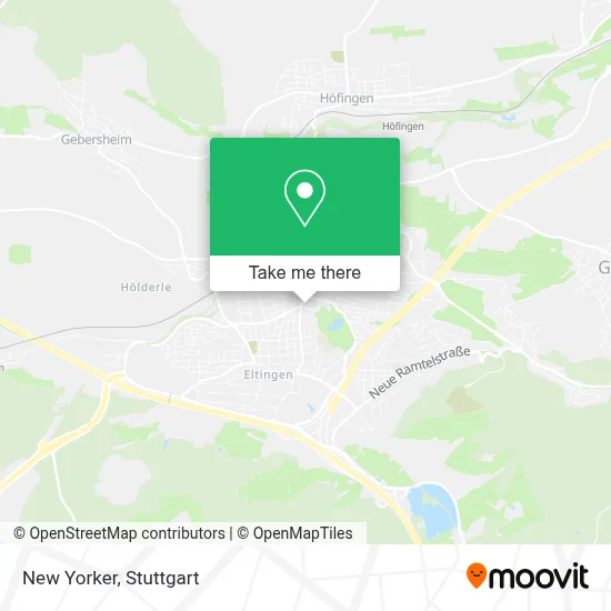 New Yorker map