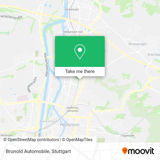 Brunold Automobile map