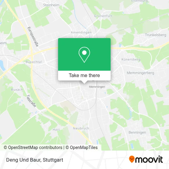 Deng Und Baur map