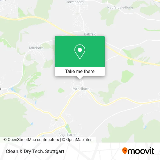 Clean & Dry Tech map