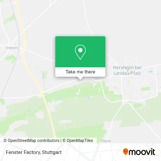 Fenster Factory map
