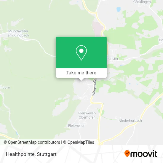 Healthpointe map