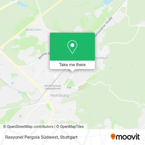 Rasyonel Pergola Südwest map
