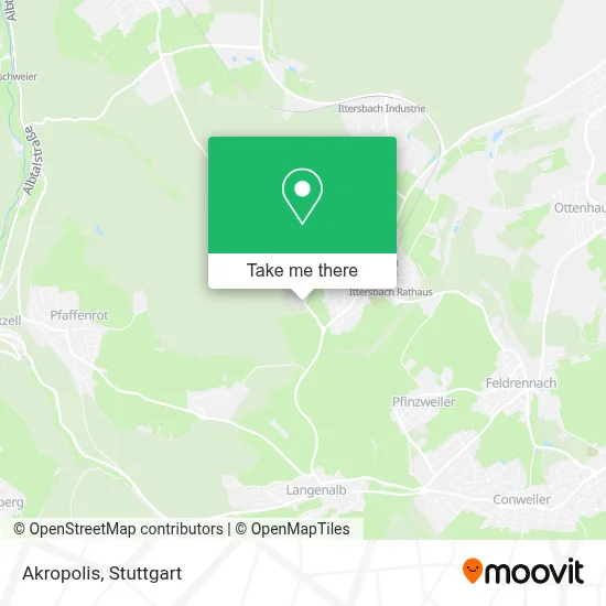 Akropolis map