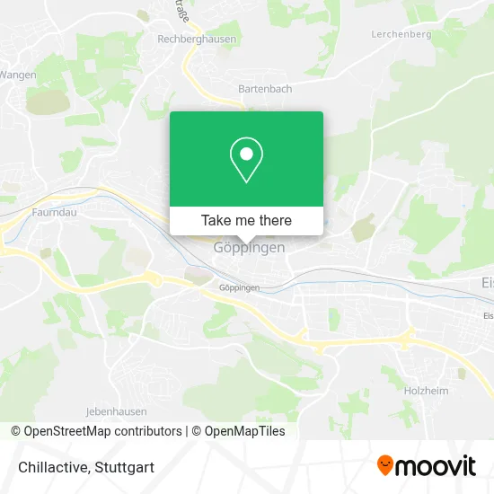 Chillactive map
