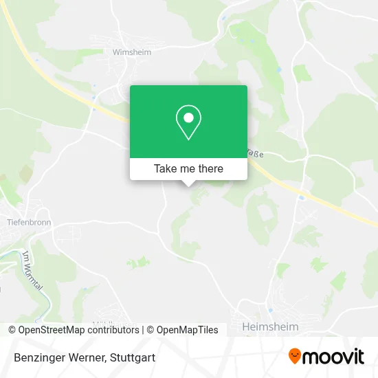 Benzinger Werner map