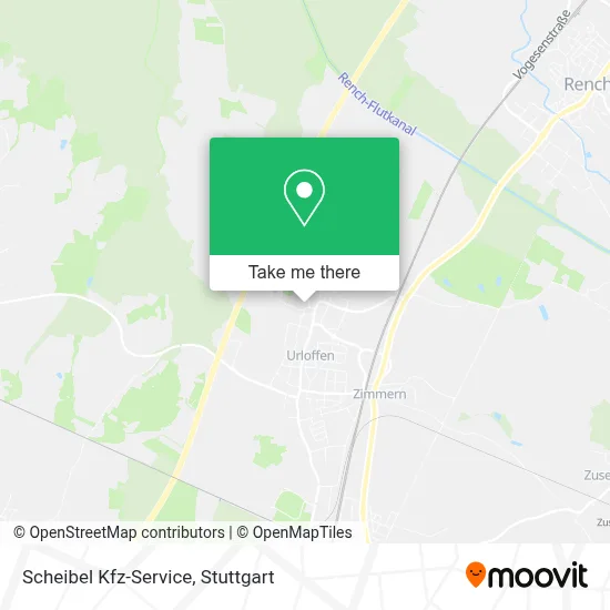 Scheibel Kfz-Service map