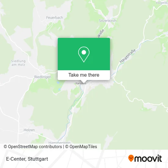 E-Center map