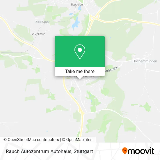 Rauch Autozentrum Autohaus map