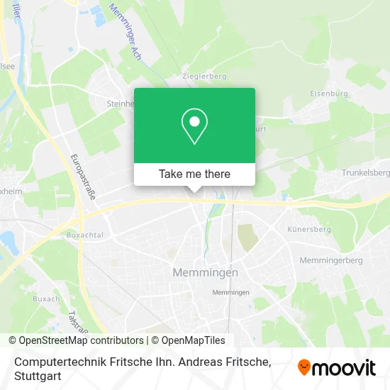 Computertechnik Fritsche Ihn. Andreas Fritsche map