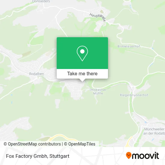 Fox Factory Gmbh map