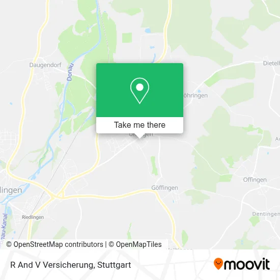 R And V Versicherung map