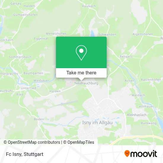 Fc Isny map